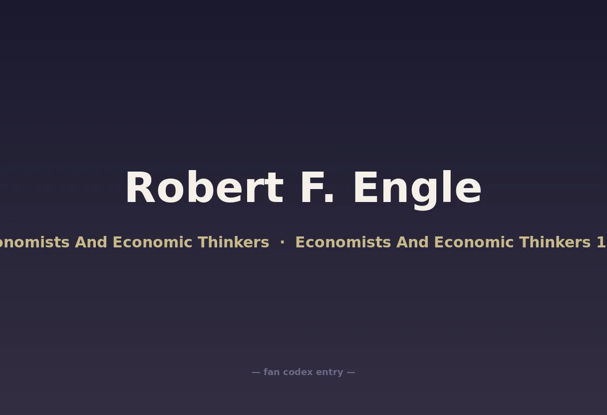 Robert F. Engle