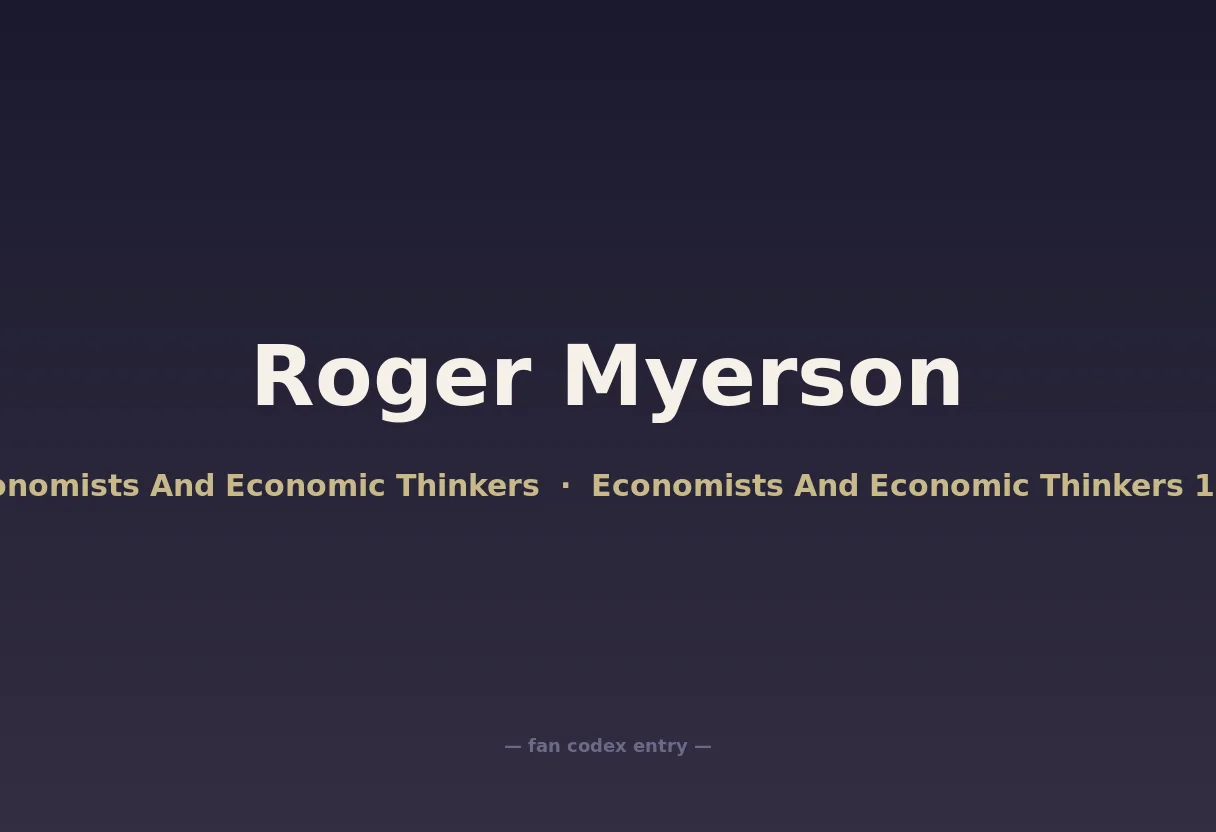 Roger Myerson